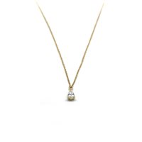 Collana Breda Gioielli Donna in Oro giallo Diamante Lab Grown 0.16 Ct 05LG018016 - 05LG018016